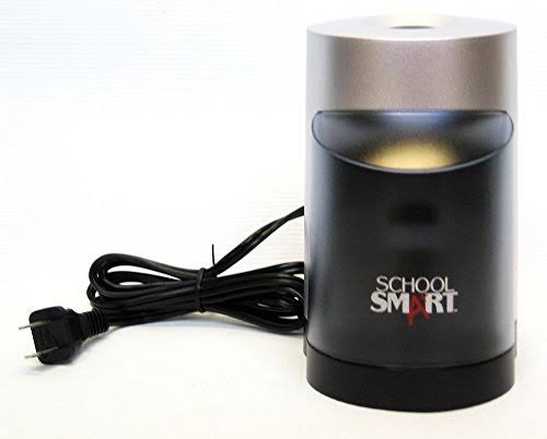 School Smart Vertical Heavy Duty Electric Pencil Sharpener with 12 Pack Teaching R190