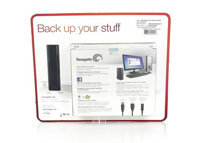 Seagate Backup Plus 3TB Desktop Drive T4577