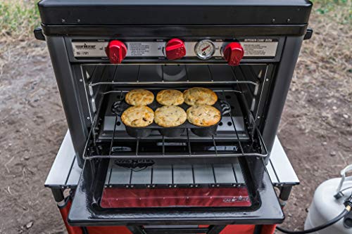 Camp Chef Deluxe Outdoor Camp Oven - Stainless Steel, Charcoal Gray X464