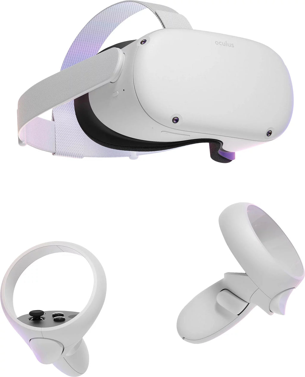 Oculus Quest 2 All-In-One VR Headset with Touch Controllers, 128GB, Marxsol Bundle E32057