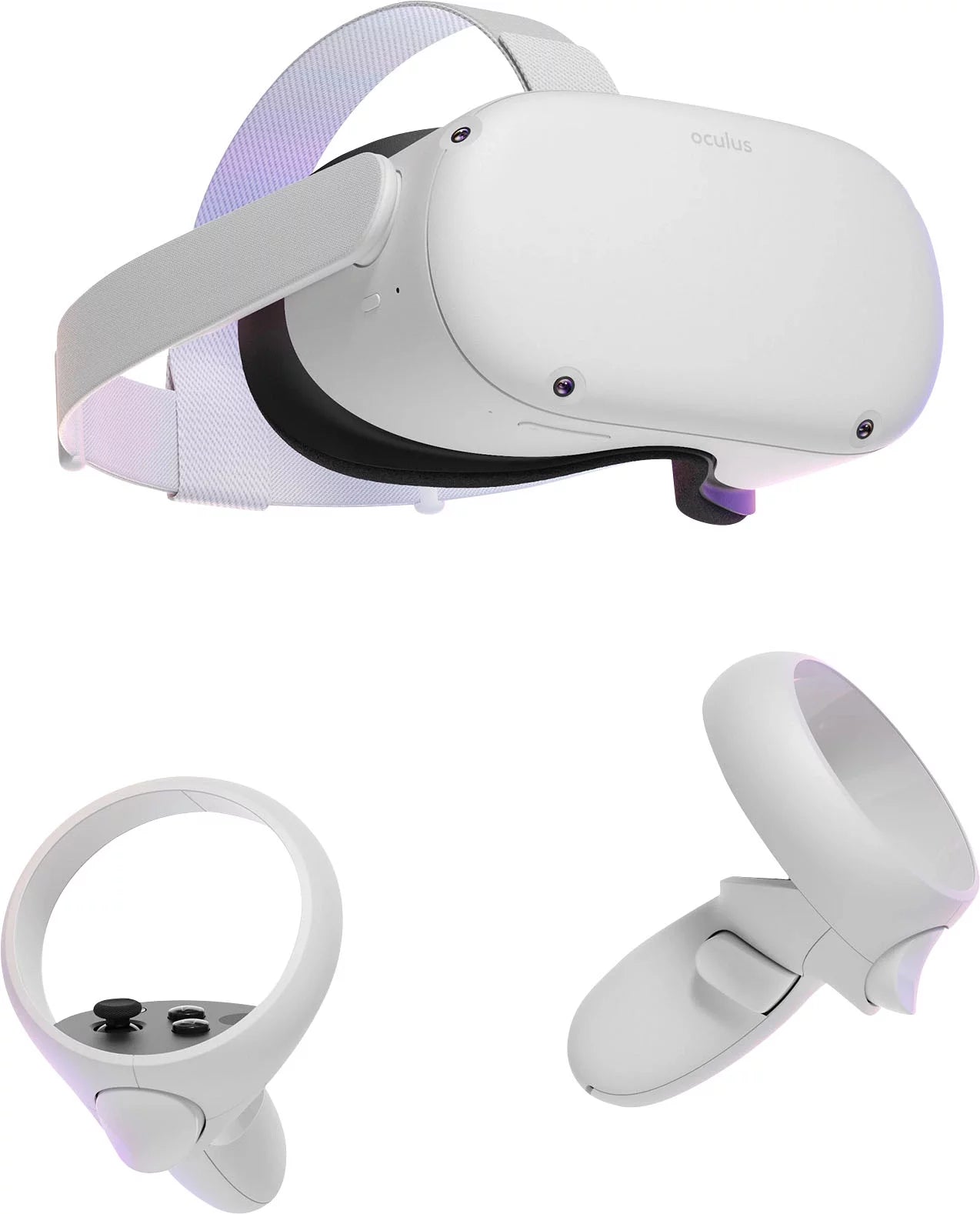 Oculus Quest 2 All-In-One VR Headset with Touch Controllers, 128GB, Marxsol Bundle E32057