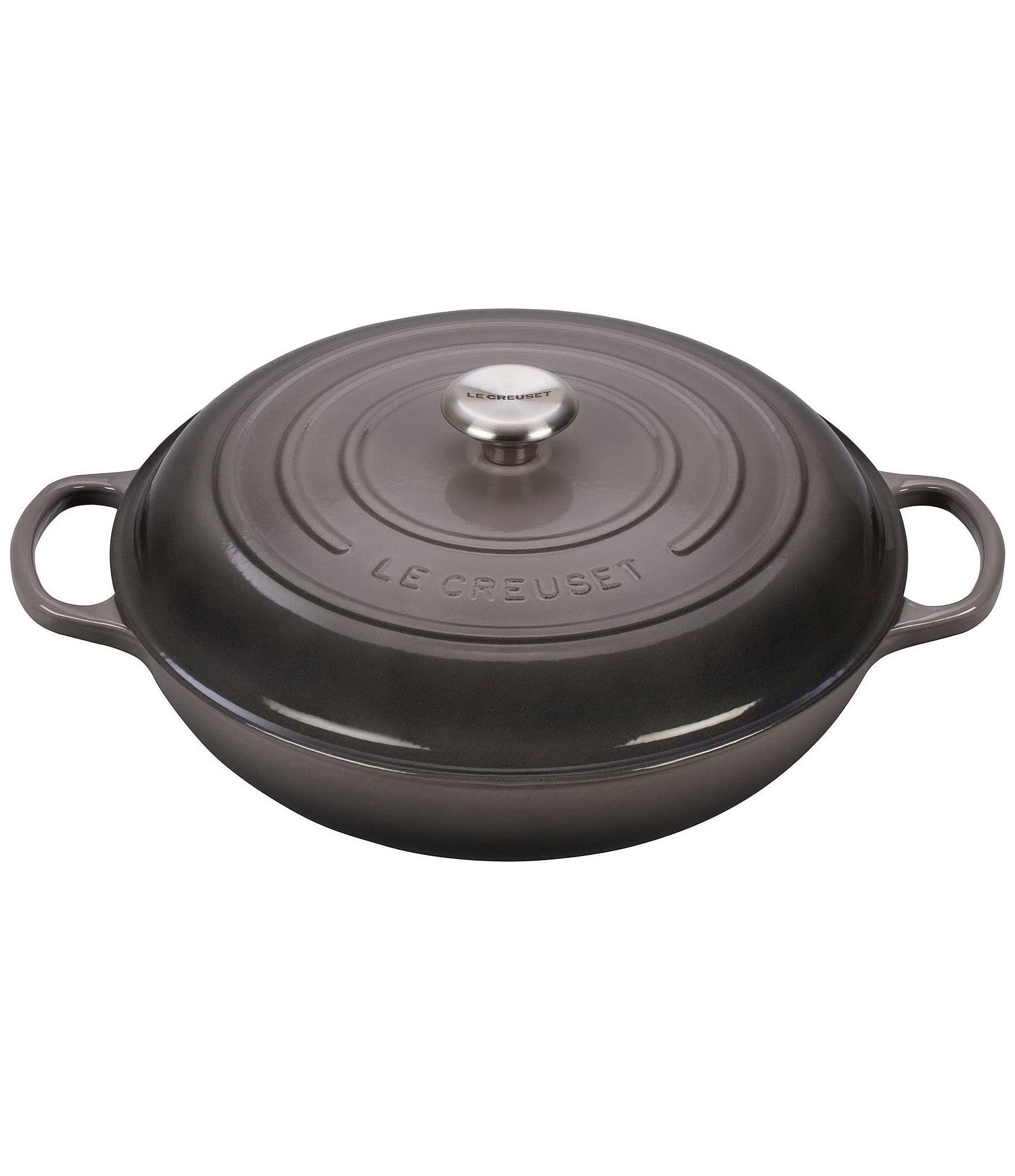 Le Creuset Signature Cast Iron 5-Quart Oyster Braiser