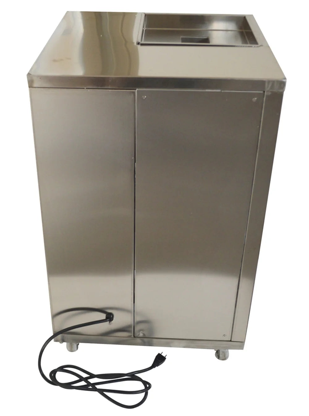 PreAsion Shredded Meat Cutting Machine Commercial Double Motor Slicer 4mm Blade E865354