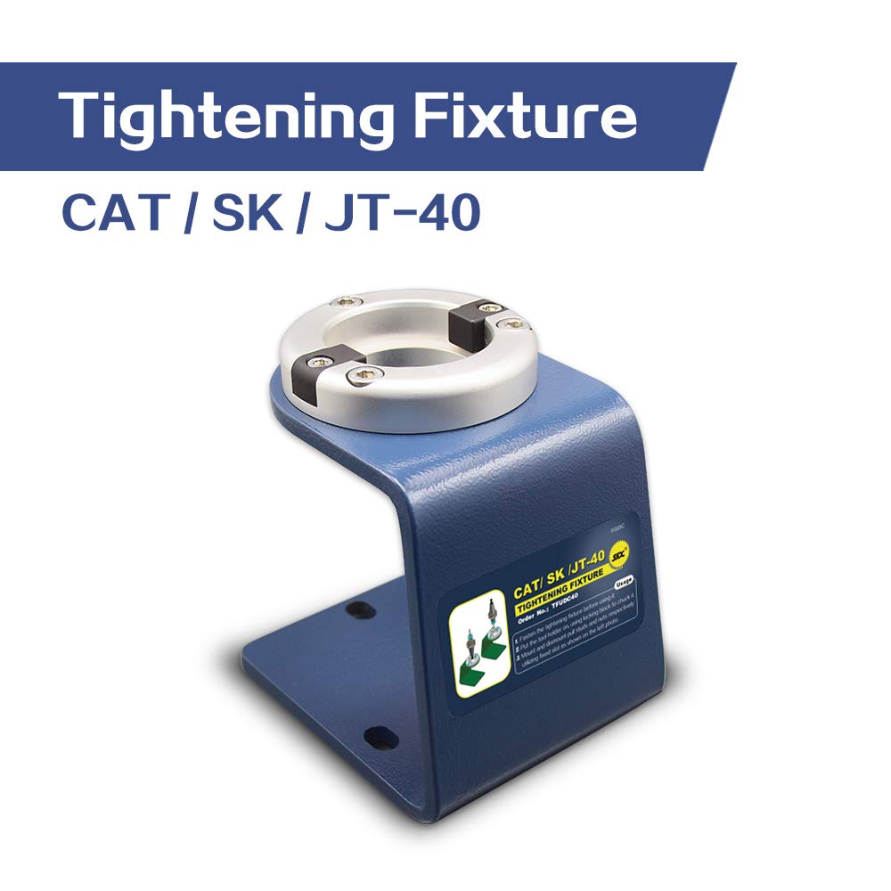 CAT40 Tool Holder Tightening Fixture CNC Locking Seat, 2 Pack O292305