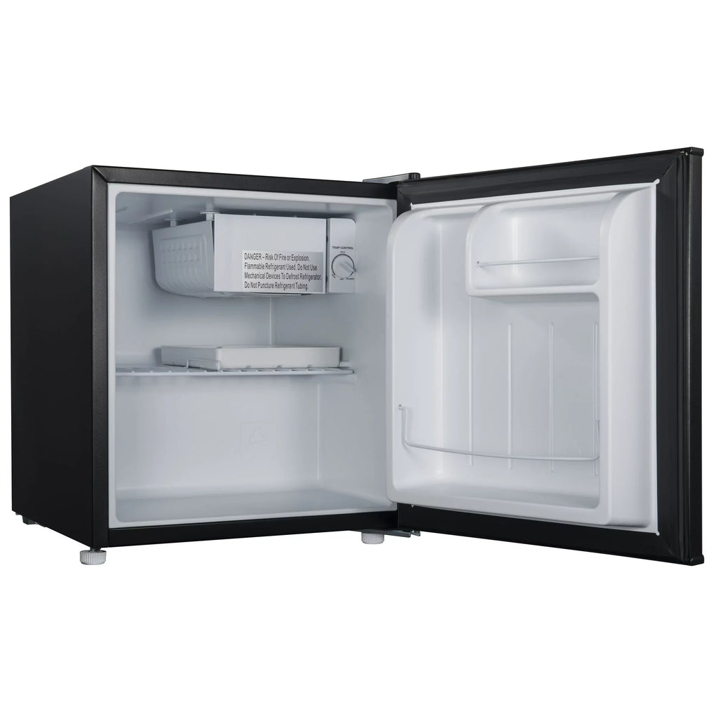 Galanz 1.7 Cu Ft Single Door Mini Fridge, Black X902