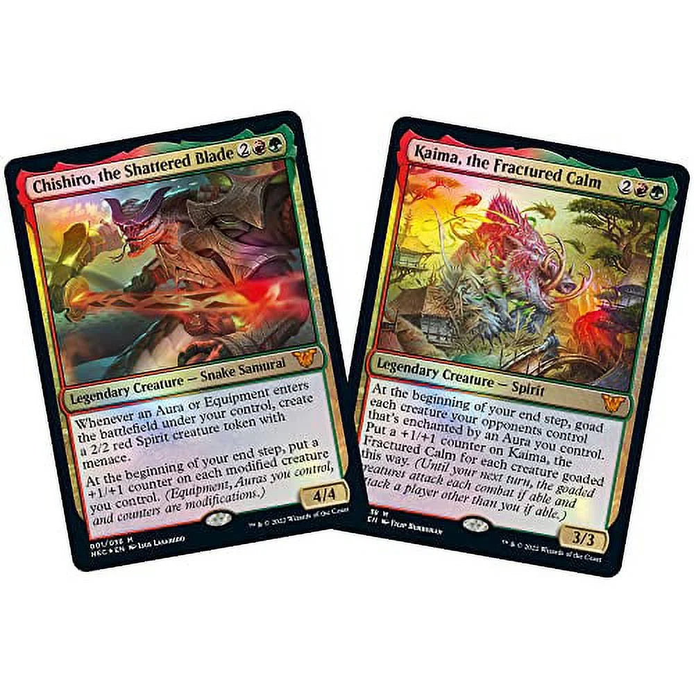 Magic: The Gathering Kamigawa: Neon Dynasty Commander Deck Upgrades Unleashed (Red-Green) E79709