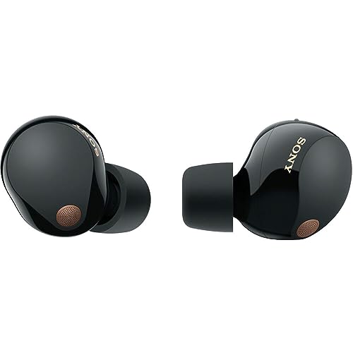 Sony WF-1000XM5 Wireless Noise Canceling Earbuds with Voice, Black N643069