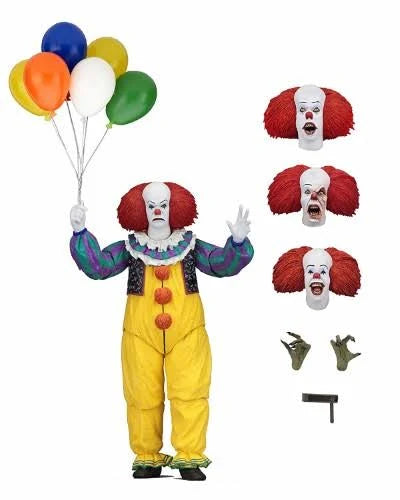 NECA - It - 7x22 Scale Action Figure - Ultimate Pennywise (1990)