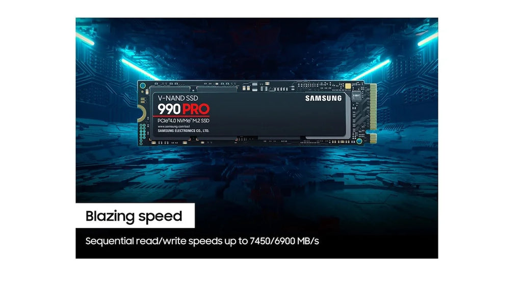 SAMSUNG 990 PRO 4TB PCIe Gen 4.0 NVMe M.2 SSD L467653