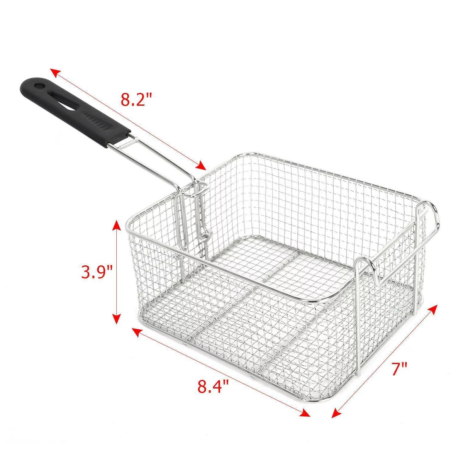 Electric Deep Fryer with 2 Stainless Steel Fry Baskets, 5000W, 12L A28092