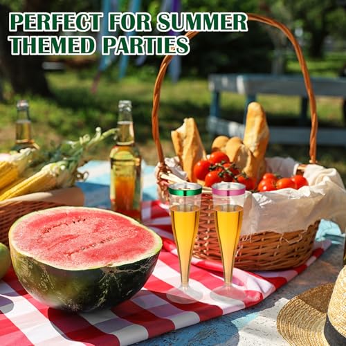 36 Pcs Plastic Champagne Flutes 4.5 oz Clear Toasting Glasses for Party V61372