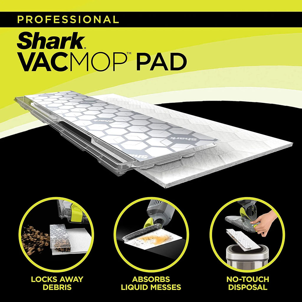 Shark VACMOP Pro VM252 Cordless Hard Floor Vacuum Mop, Charcoal Gray U171110