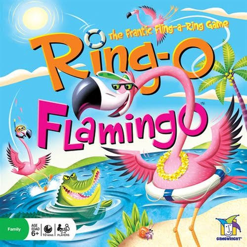 RING-O Flamingo Board Game by Gamewright B7428