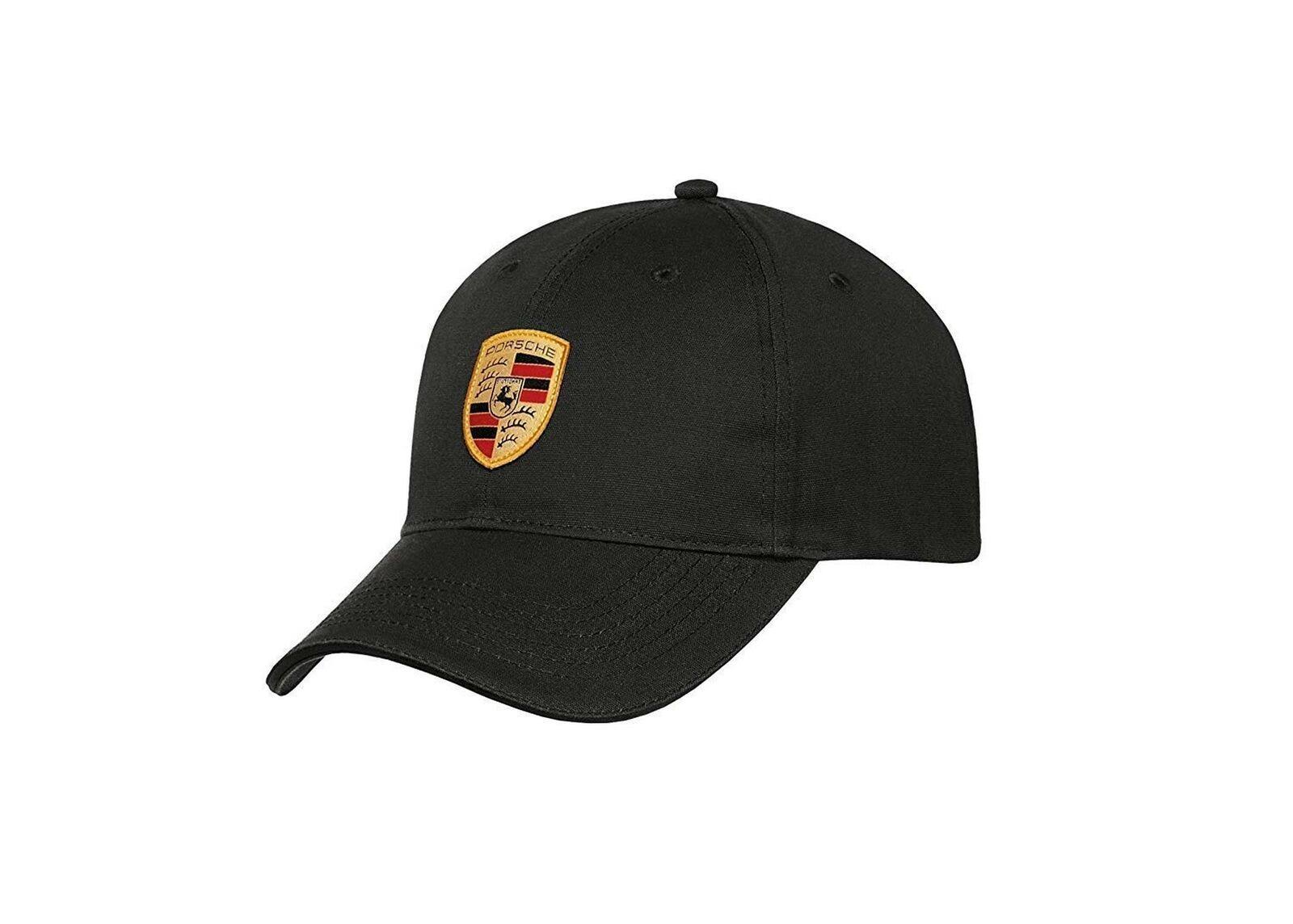 Porsche Black Crest Logo Cap H482862