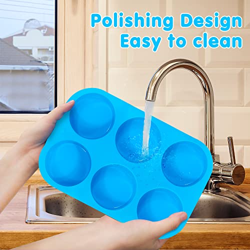 Silicone Mold for Baking, Half Sphere Chocolate Cake Jelly Mold (2 Packs) L40364