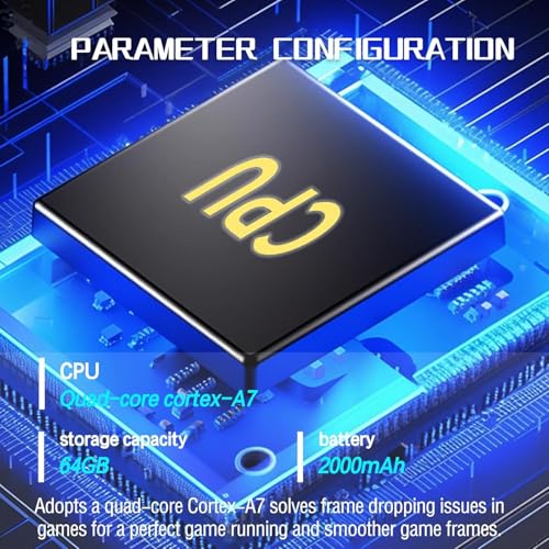 Retro Handheld Video Game Console - 4.3" IPS Screen, 64GB M312