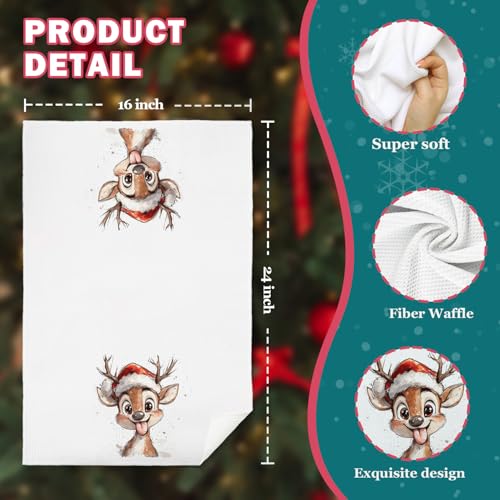 Red Cardinal Kitchen Towels 16x24 Inches F49618