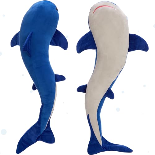 Tezituor 51 inch Giant Whale Shark Stuffed Animal Plush Pillow M152089