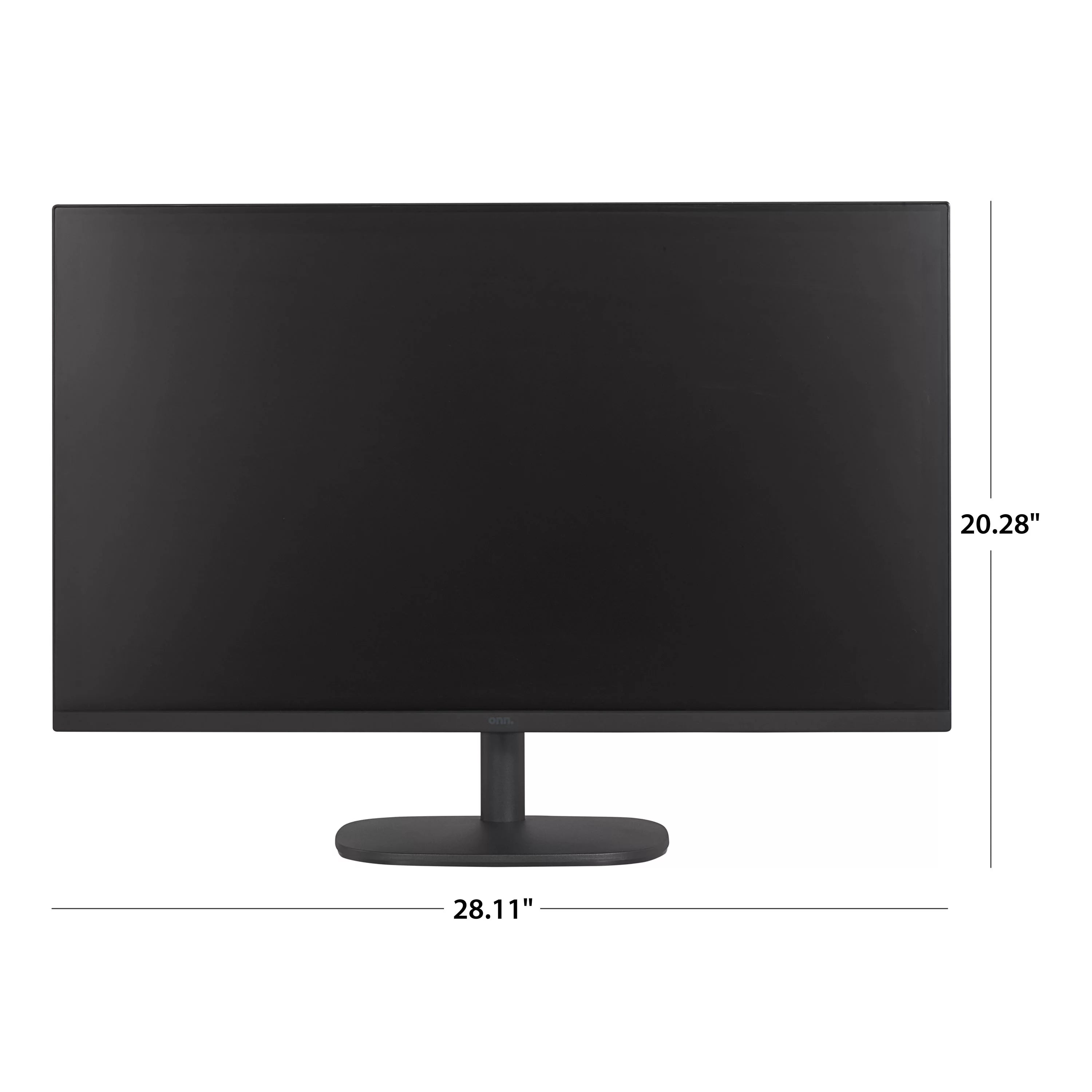 onn. 32" FHD 75Hz Bezel-Less Office Monitor with HDMI Cable, Black T4000
