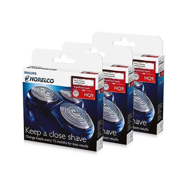 (3 Pack) Norelco HQ9 Replacement Razor Heads