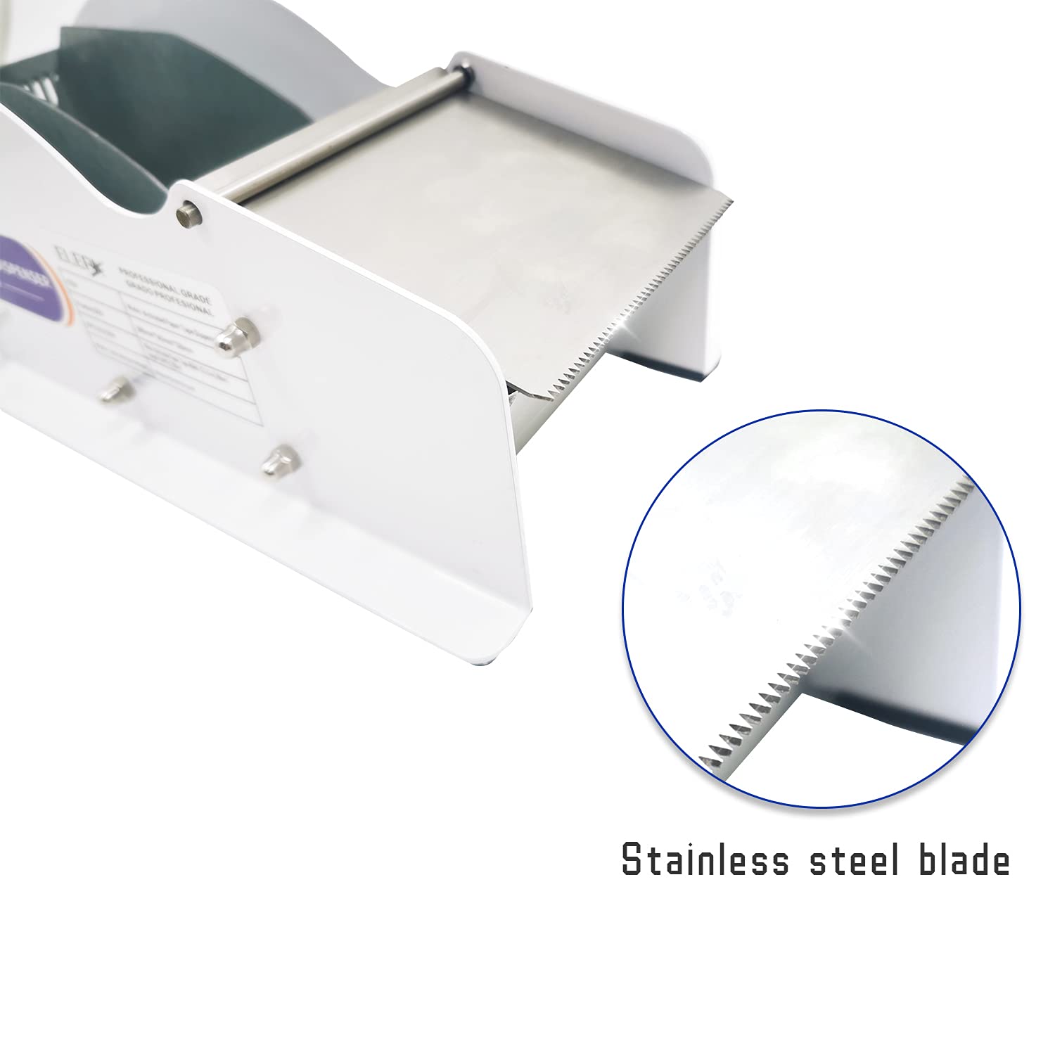 Elepa Water Activated Tape Dispenser, 3.5-Inch Manual Kraft Tape Dispenser F3476