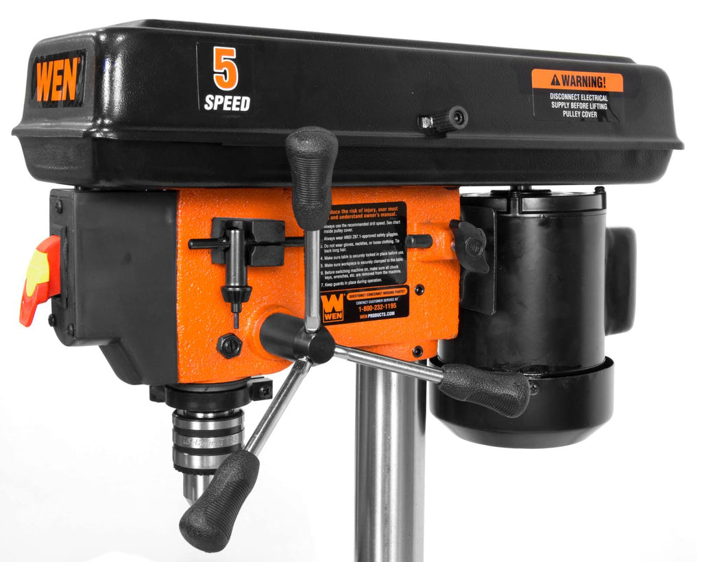 WEN 4206 2.3-Amp 8-Inch 5-Speed Cast Iron Benchtop Drill Press S324