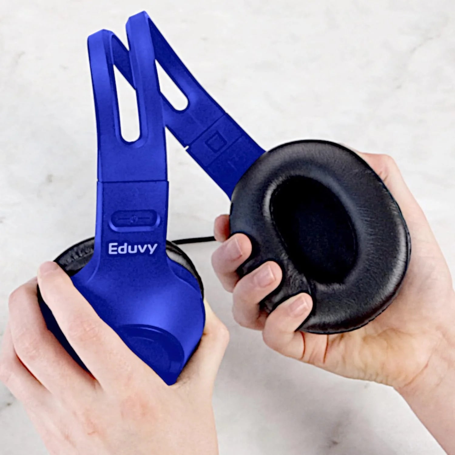 Eduvy Bulk Headphones for Classroom with Microphone, Pack of 24, Mixed Color W392