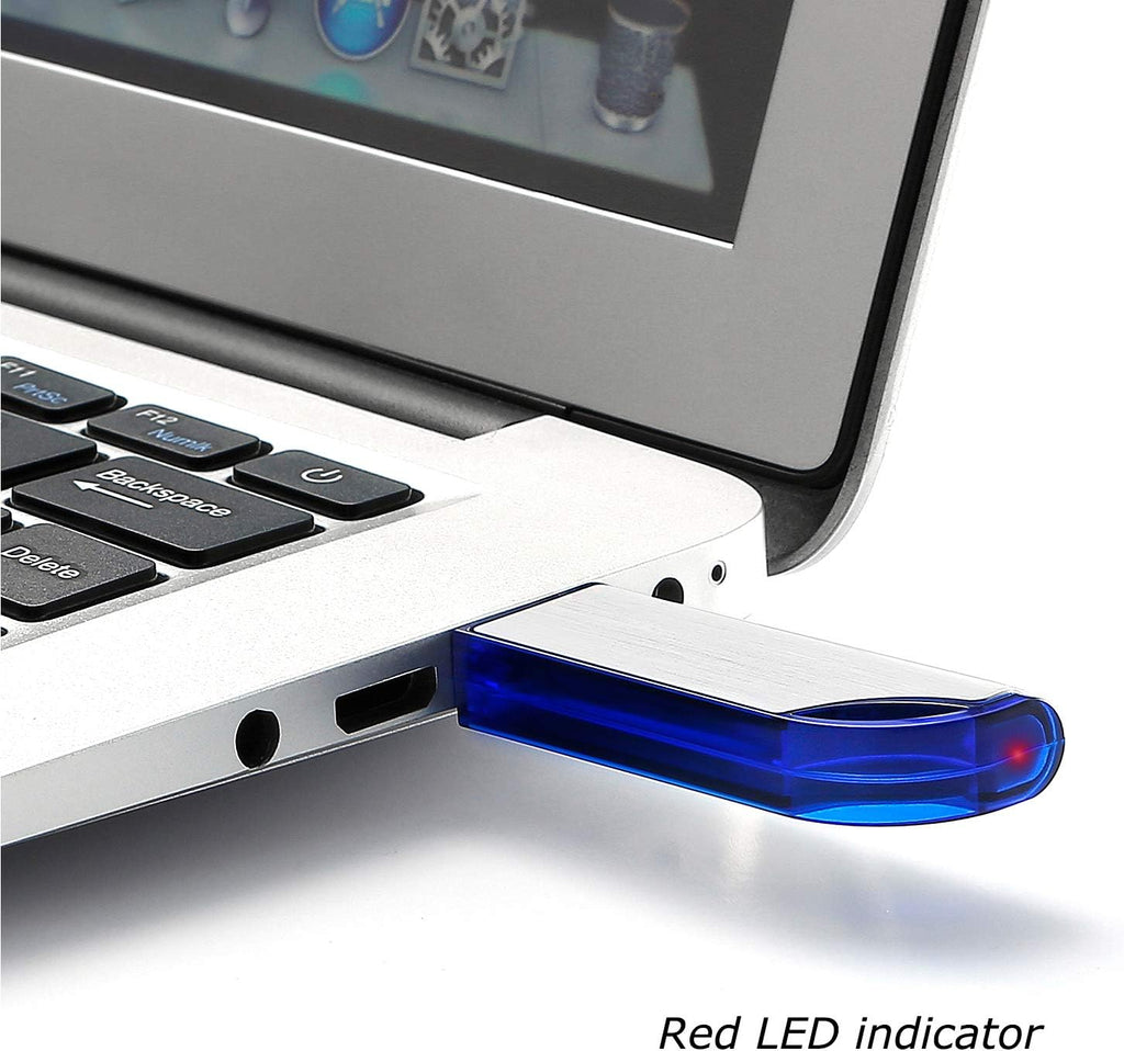 USB Flash Drive 32GB Pack of 2 with Indicator Light K996