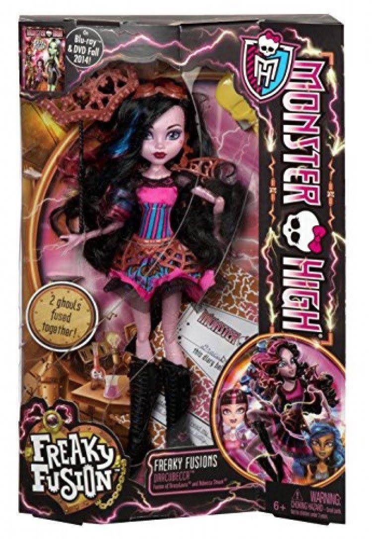 Monster High Freaky Fusion Dracubecca Doll P9239