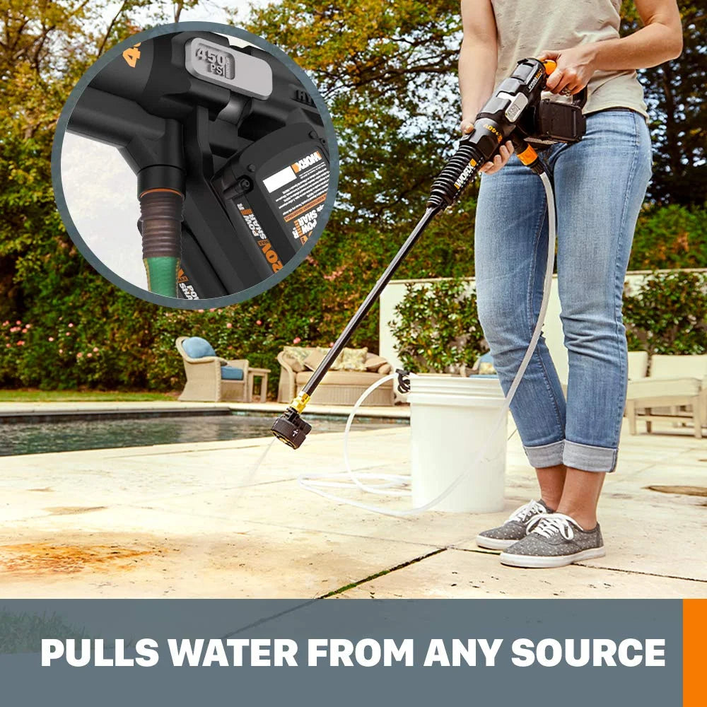 WORX 40V Power Share Hydroshot Portable Power Cleaner WG644 Y357363