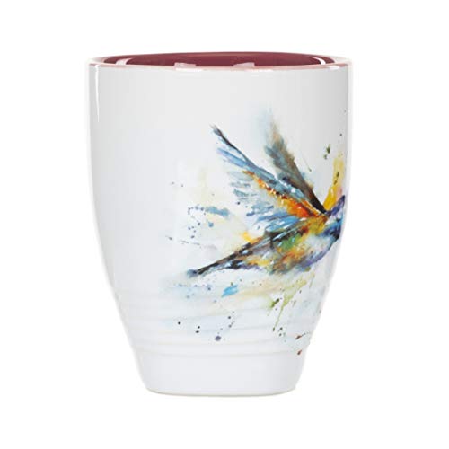Dean Crouser Cardinal Watercolor Stoneware Mug 16 oz N1410