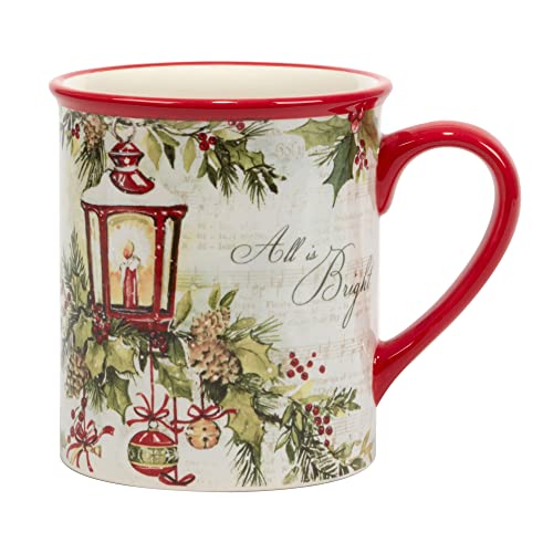 Silent Night 16 oz. Mugs, Set of 4 by Certified International C581