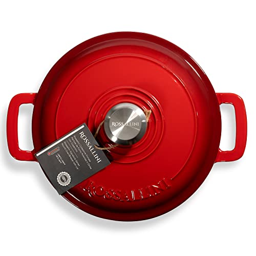 Signature Enameled Cast Iron Dutch Oven 5.5Q with Lid, Oyster Grey A277