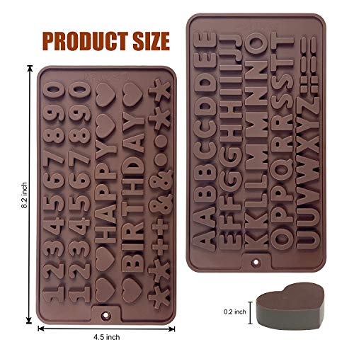 Silicone Mold for Baking, Half Sphere Chocolate Cake Jelly Mold (2 Packs) L40364