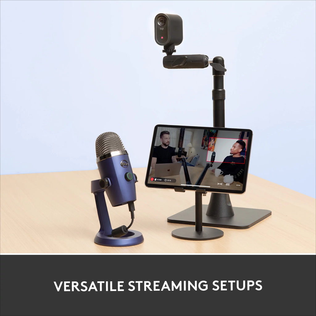 Logitech Mevo Start Wireless Live Streaming Camera, 1080p HD, Black U540187