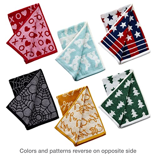 SKL Home by Saturday Knight Ltd. Holidays 6pc Hand Towel Gift Set P13231