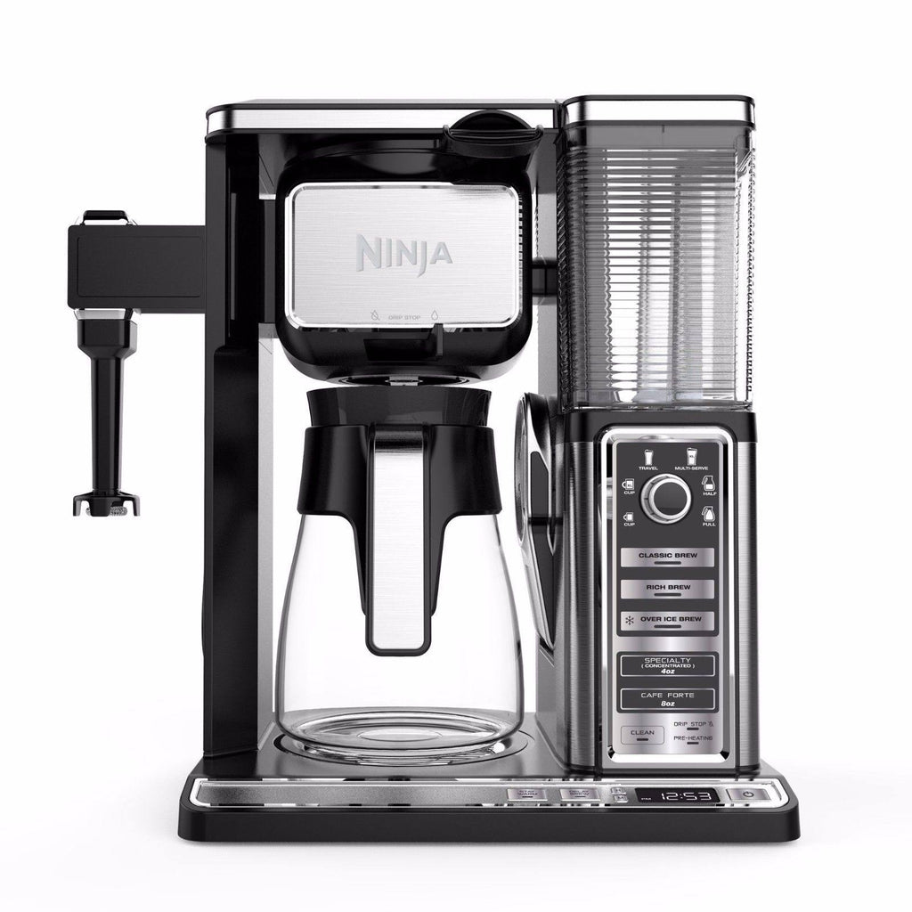 Ninja Coffee Bar Brewer with Glass Carafe, 10-Cup, Black/Stainless U1803