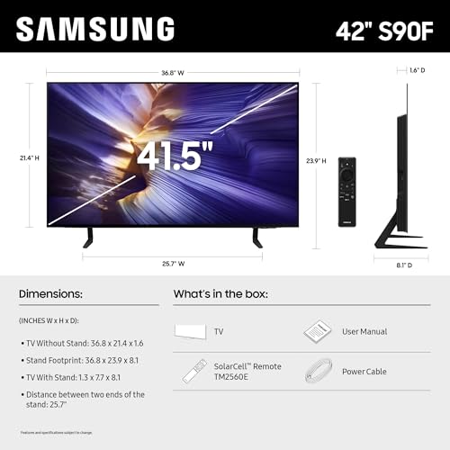Samsung 55-Inch Class OLED S90F 4K Smart TV (2025 Model) U973585