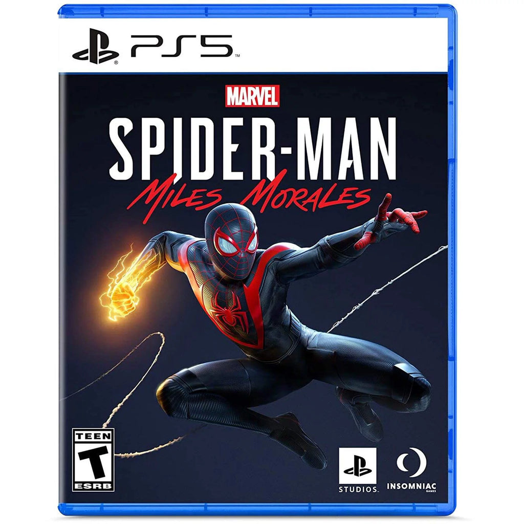 PlayStation 5 825GB Disk Console with Marvel's Spider-Man: Miles Morales and Dual Charger Dock S869