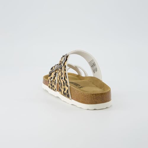 CUSHIONAIRE Women's Luna Cork Footbed Sandal I795