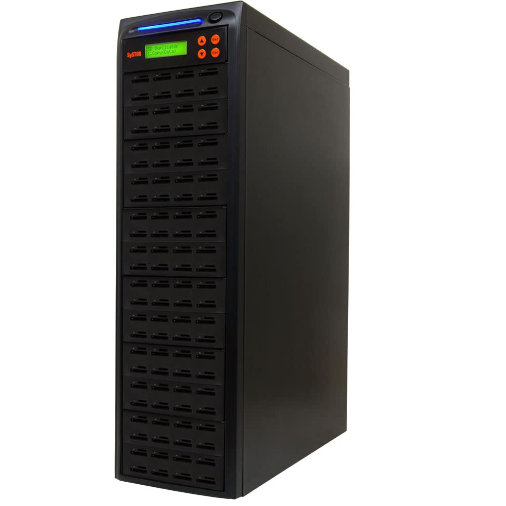 Systor 1:7 SD/microSD Card Duplicator, Standalone Flash Memory Copier & Eraser J12127