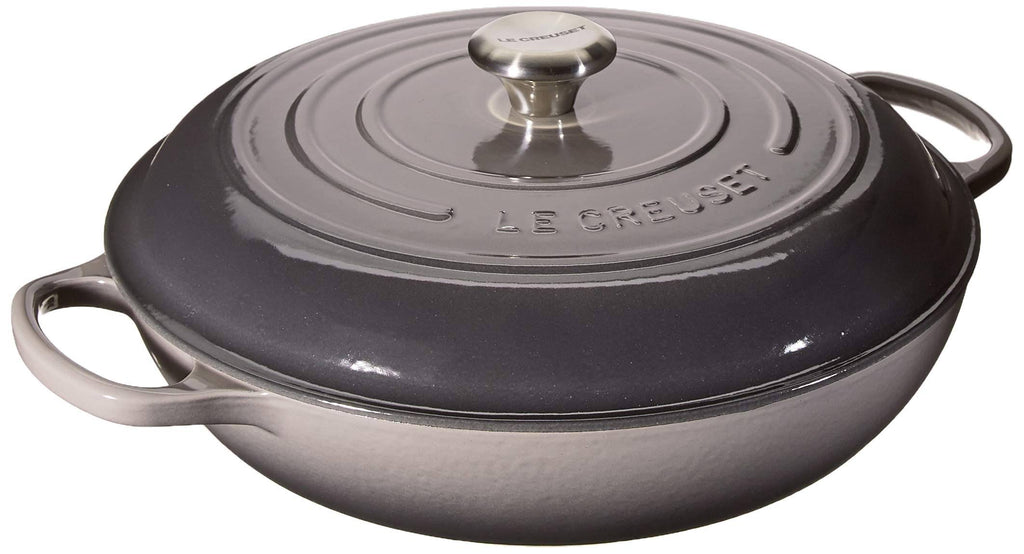 Le Creuset Signature Cast Iron 5-Quart Oyster Braiser M909177