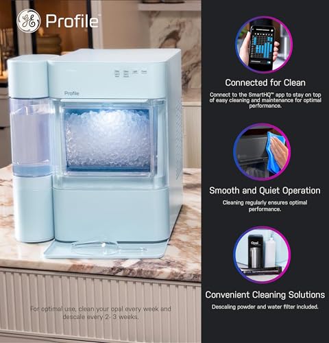 GE Profile Opal 2.0 XL Countertop Nugget Ice Maker with 1 Gallon Tank, Stainless Steel A2624