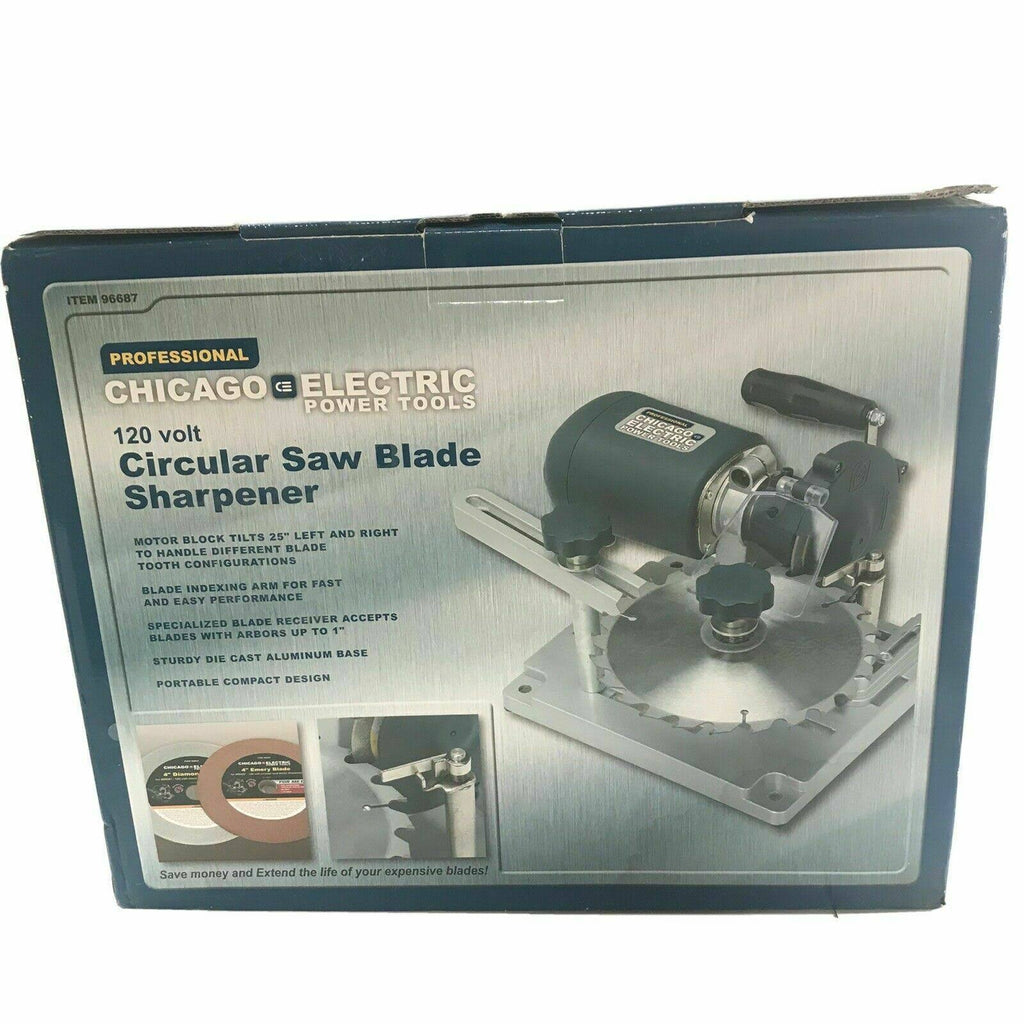 Chicago Electric 120V Circular Saw Blade Sharpener G632233