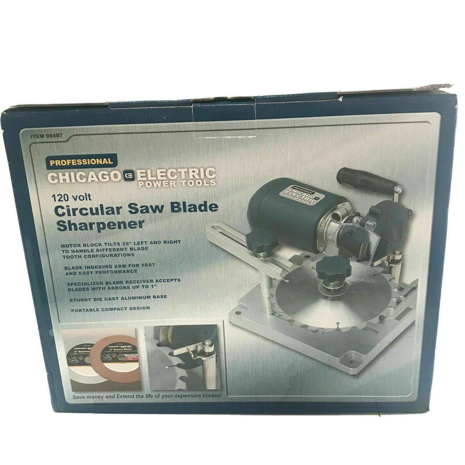 Chicago Electric 120V Circular Saw Blade Sharpener G632233
