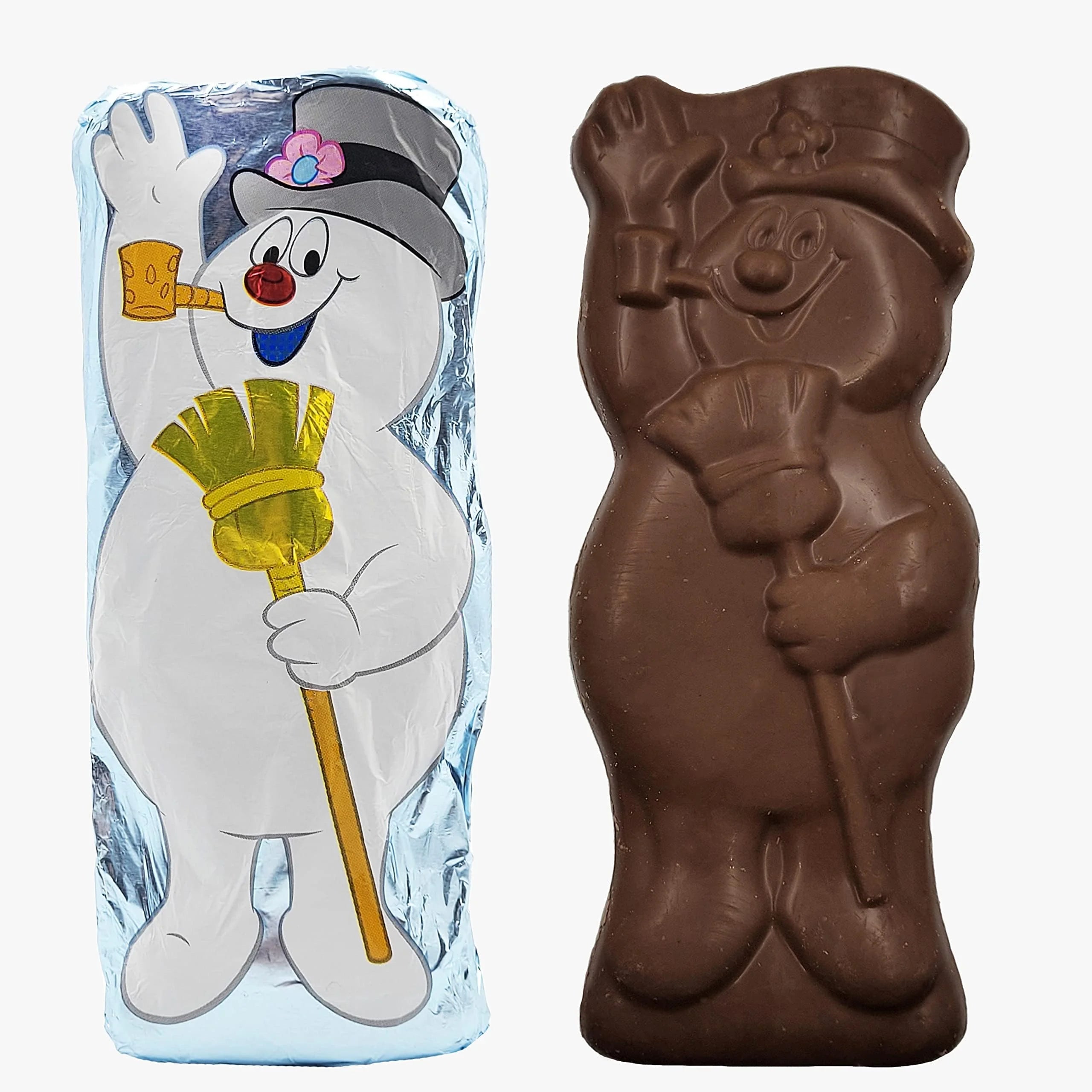 Christmas Chocolate Snowman Treats, Milk Chocolate, Individually Wrapped, 3oz (12-Pack) I7824