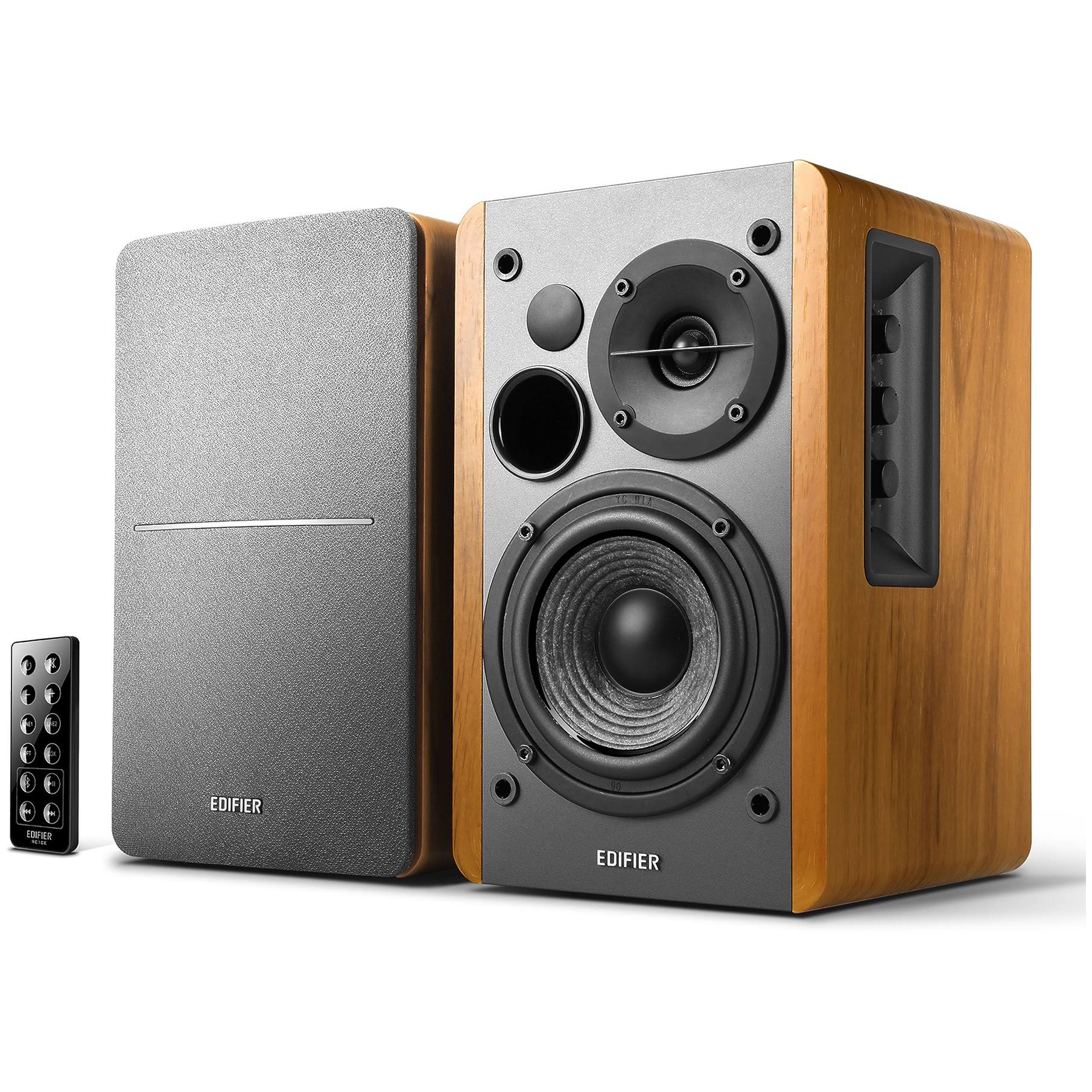 Edifier R1280DB Powered Bluetooth Bookshelf Speakers - Optical Input - Wireless
