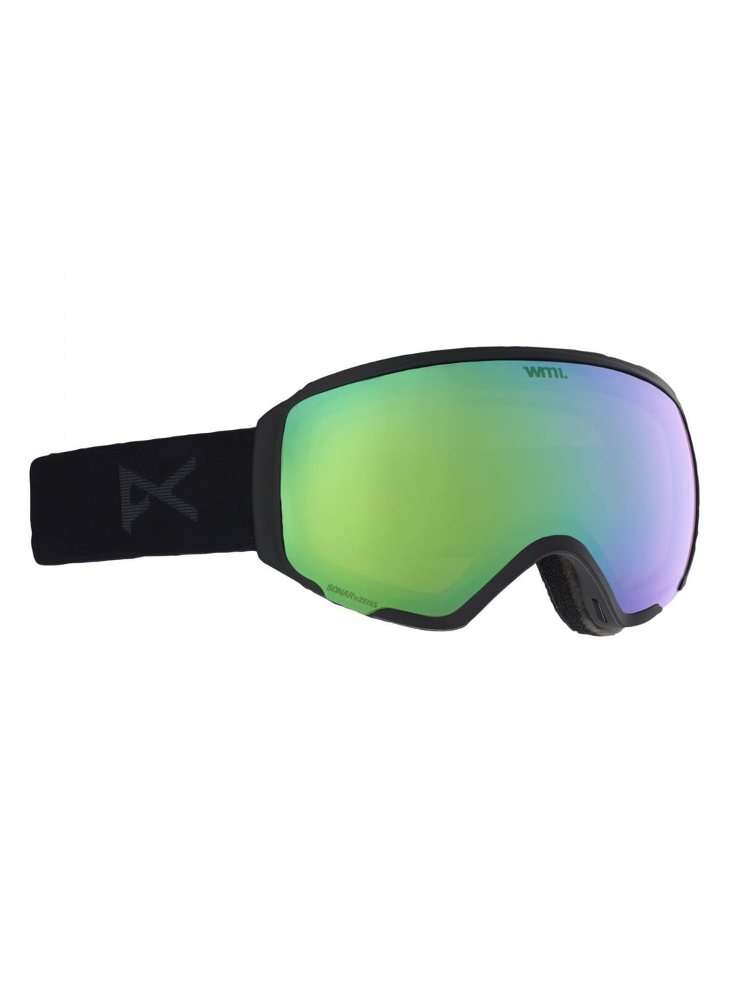 Anon WM1 MFi Ski Goggles Sonar Green/CAT2+Amber/CAT1 V519937