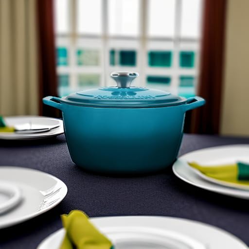 Signature Enameled Cast Iron Dutch Oven 5.5Q with Lid, Oyster Grey A277