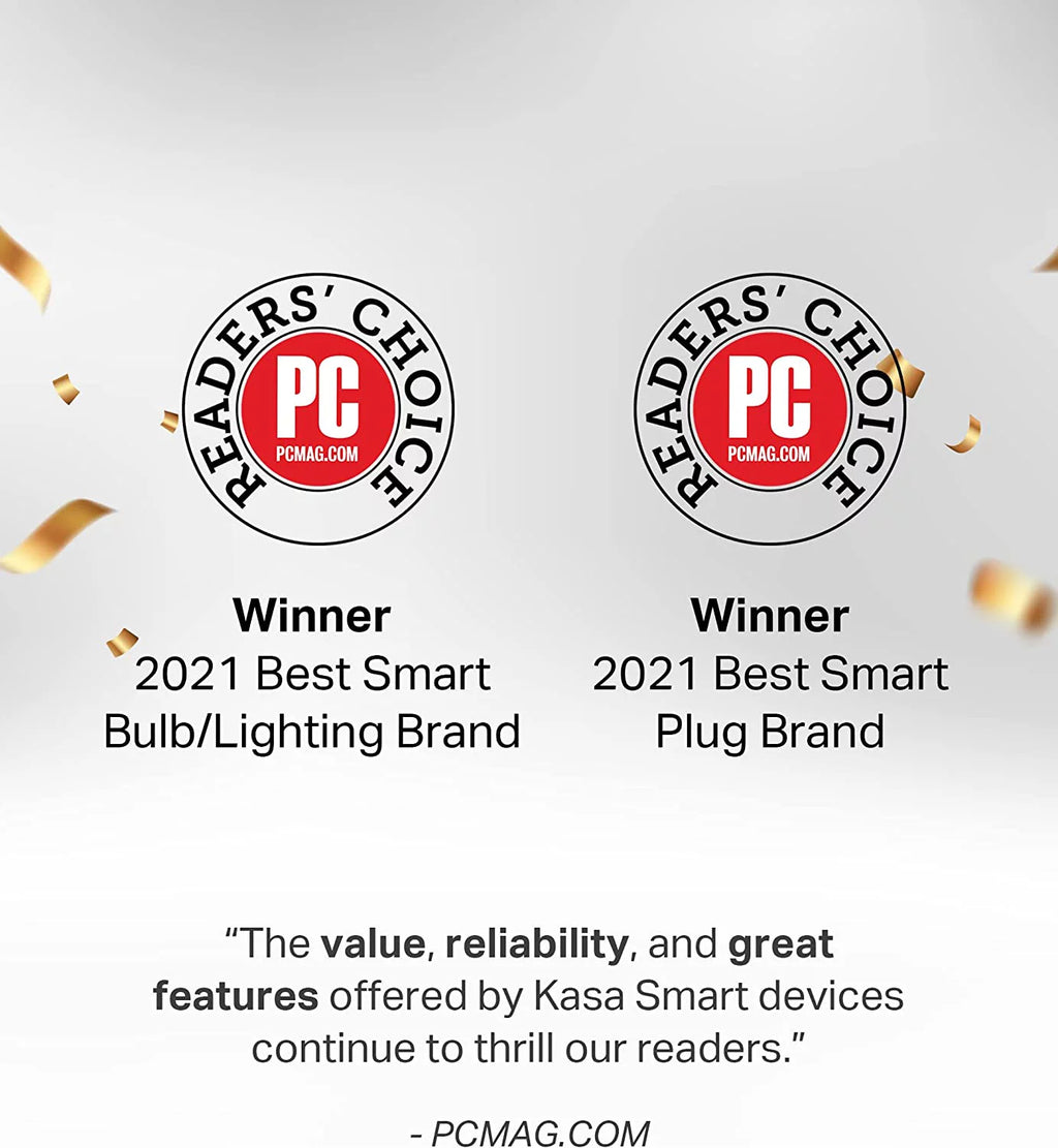 Kasa Smart Plug, Wi-Fi Outlet Works with Alexa and Google Home, 4-Pack, White F469785
